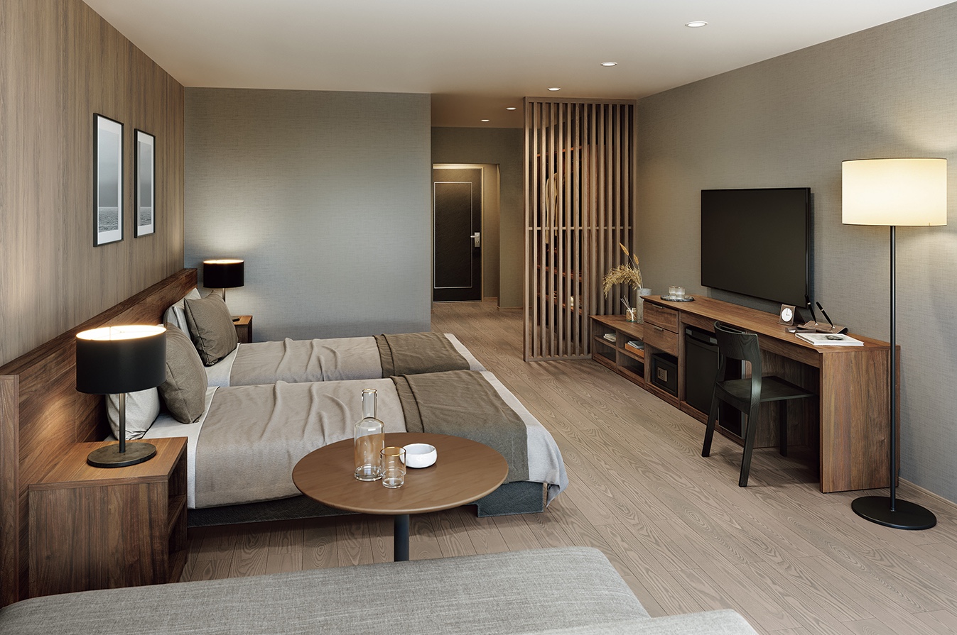 宿泊施設用木質仕上げ材「ボアシス防音タイプ ホテル用」発売