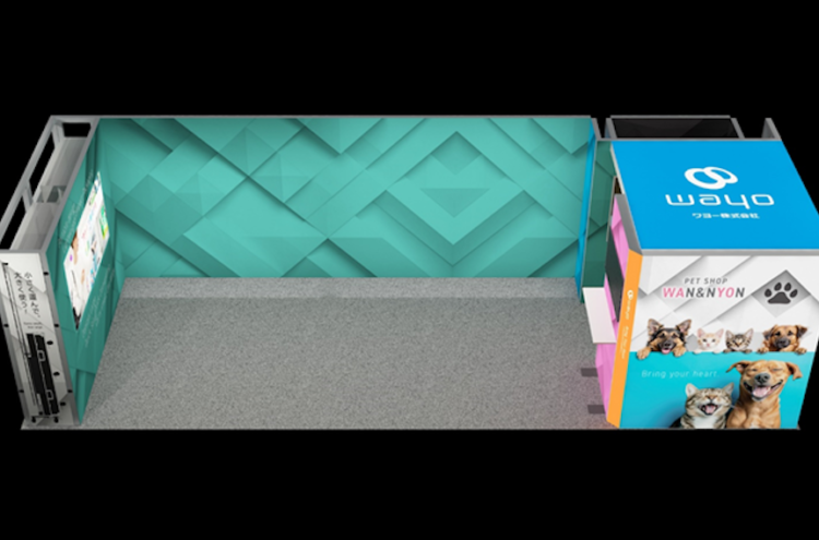 アルミキューブ × 大型LEDビジョンの空間演出システム「風洛 FU-RAKU」発売